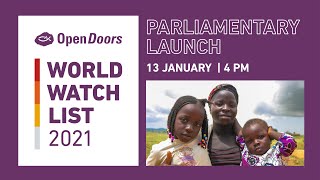 Open Doors World Watch List Launch 2021