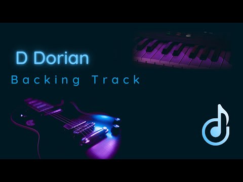 D Dorian guitar backing track