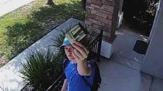 Mom Hides Her Two Kids When Stranger Knocks On Door Her Jaw Drops After Checking Security Footage