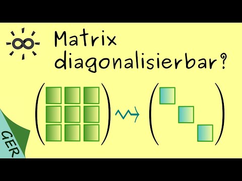 Matrix diagonalisierbar