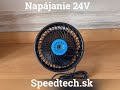 Ventilátor 150mm na přísavku 24V - s ionizátorem - Video Youtube