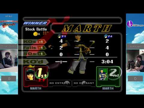 Birmingham Brawl 21 Melee Singles WR3 - Zook (Black) vs. Zaz (Blue)