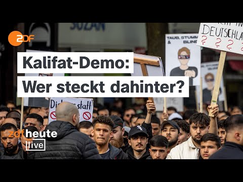 Caliphate demonstration: What makes "Muslim Interactive" so dangerous | ZDFheute live