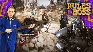 "WEAPON GIFT GIVING" FALLOUT 76 CHALLENGE! | Rules Boss