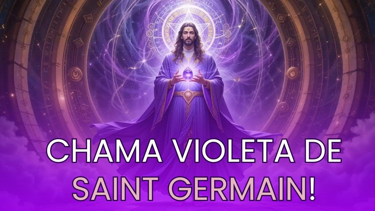 CHAMA VIOLETA ATIVADA! SAINT GERMAIN VAI DESTRAVAR TUDO NA SUA VIDA AGORA MESMO!