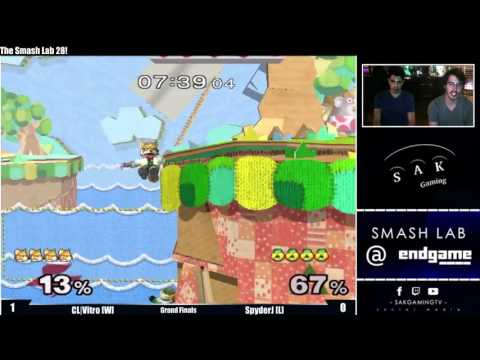SL28 Grand Finals - CL|Vitro (Fox) vs SpyderJ (Sheik)