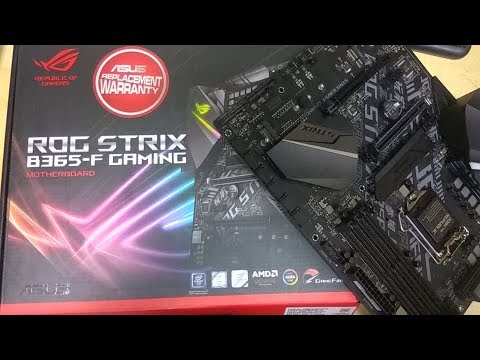 Rog Strix B365 F Gaming Asus Mothboard Unboxing | Tech Land