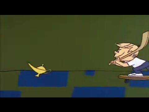 The pink panther episode 22 genie with the Light pink fur