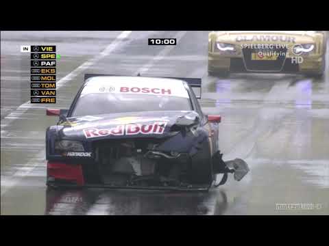 2011 DTM @ Spielberg - Ekstrom Crashes