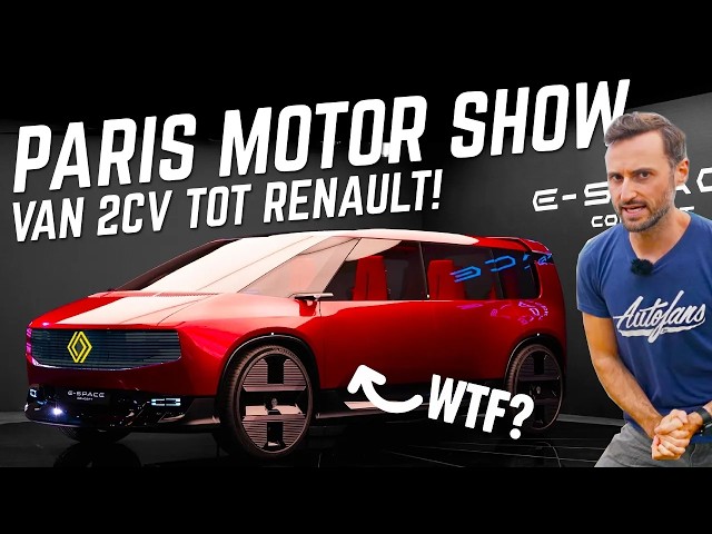 Van 2CV tot Renault E-Space: het grote Autofans autosalonverslag van de Paris Motor Show