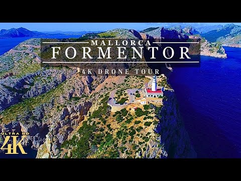 Formentor Lighthouse - Mallorca, Spain 🇪🇸 4k ULTRA HD | DRONE FOOTAGE