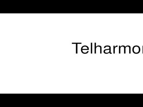 How to pronounce Telharmonium