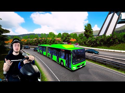 СИМУЛЯТОР ВОДИТЕЛЯ АВТОБУСА BUS SIMULATOR 2018 + РУЛЬ