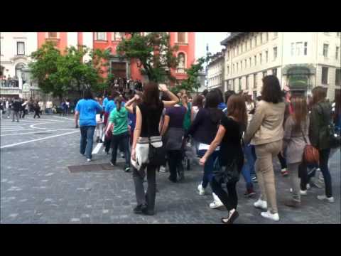Flash mob: Ljubljana, 23.5.2012 Razbijte stereotipe!!