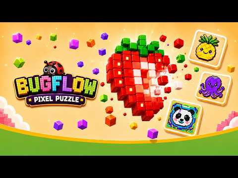 Bug Flow: Puzzle pixelisé