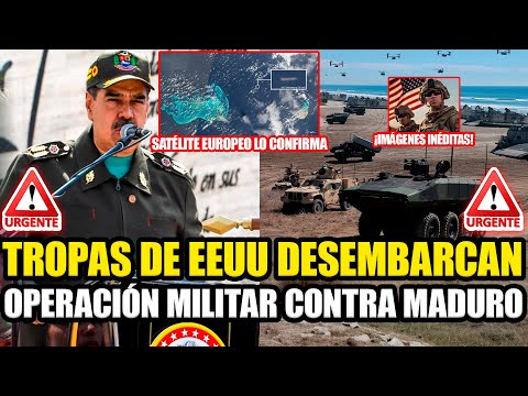 🚨¡SATÉLITE EUROPEO LO CONFIRMA! EEUU DESEMBARCA EN EL CARIBE CONTRA MADURO | FRAN FIJAP