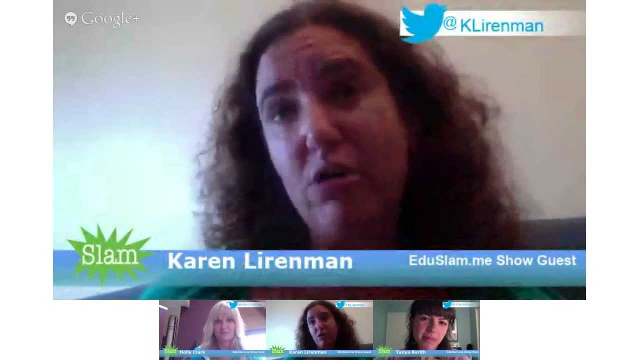EduSlam Episode1:  Twitter in the Elementary Classroom  with Karen Lirenman