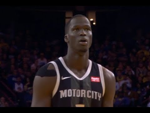 Thon Maker Highlights vs Warriors Game 73 - 12 Pts, 6 Rebs (24.03.19)