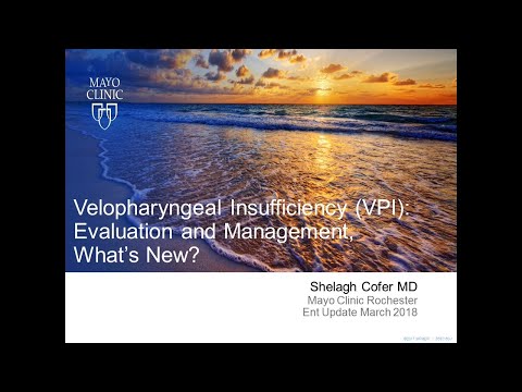 VPI: Evaluation and Management, What's New? by Shelagh A. Cofer, MD | Preview
