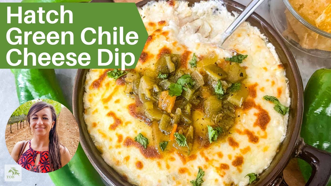 Hatch Green Chile Cheese Dip Recipe