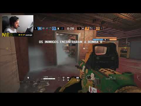 CLUTCH/4K INSANO DO NESK - MELHORES MOMENTOS RAINBOW SIX SIEGE