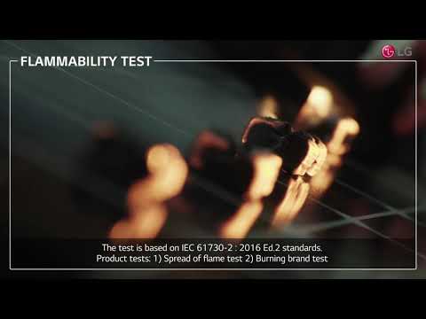 LG Solar QA Test(2): Flammability Test
