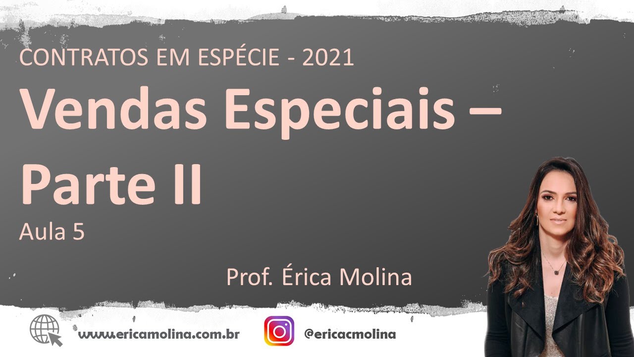 AULA 5 - VENDAS ESPECIAIS - PARTE II