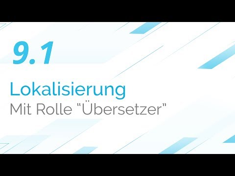 9.1 Lokalisieren | Mit Rolle "Übersetzer" (Learning Slides)