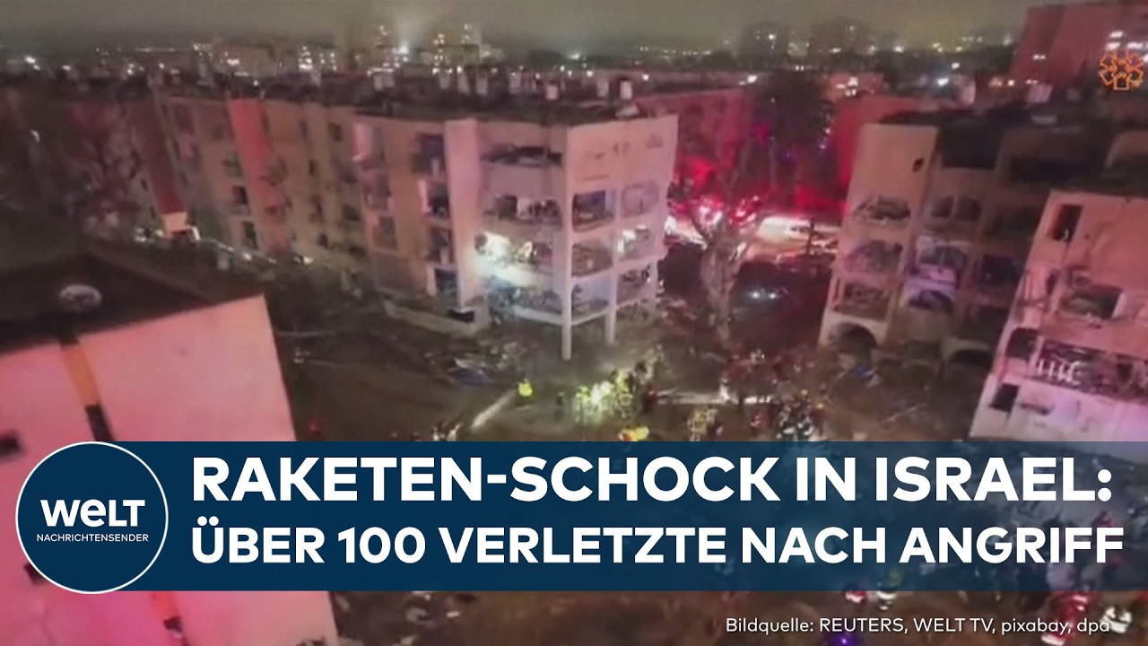ISRAEL: Luftabwehr versagt! Raketen eingeschlagen und über 100 Menschen verletzt!