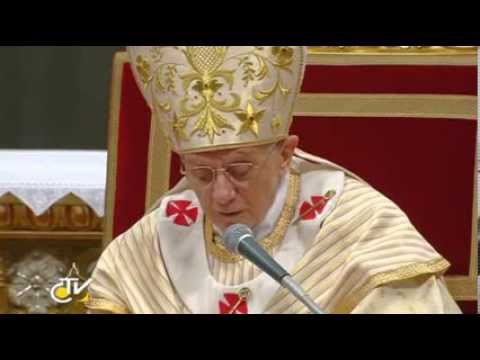 BENEDETTO XVI - SOLENNITÀ DEL NATALE DEL SIGNORE (24.12.2012)