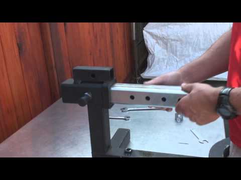 Hitch Tube Anti-Rattle Pin and Lock Installation