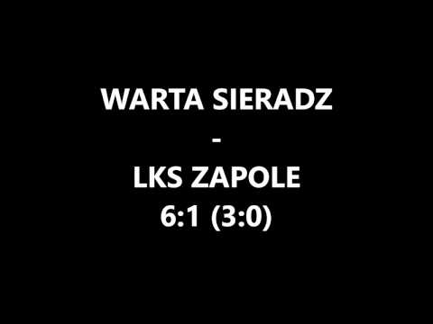 Warta Sieradz Jr 98/99 - LKS Zapole 6:1 (3:0)