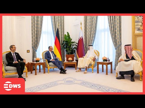 German Chancellor Merz Meets Qatar’s Emir Sheikh Tamim, Discusses Trade and Security | AC1N