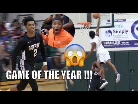 DUNK OF THE YEAR?! Niven Glover & Oak Ridge TAKE ON Kenan Blackshear & Jones IN EPIC BATTLE!!!