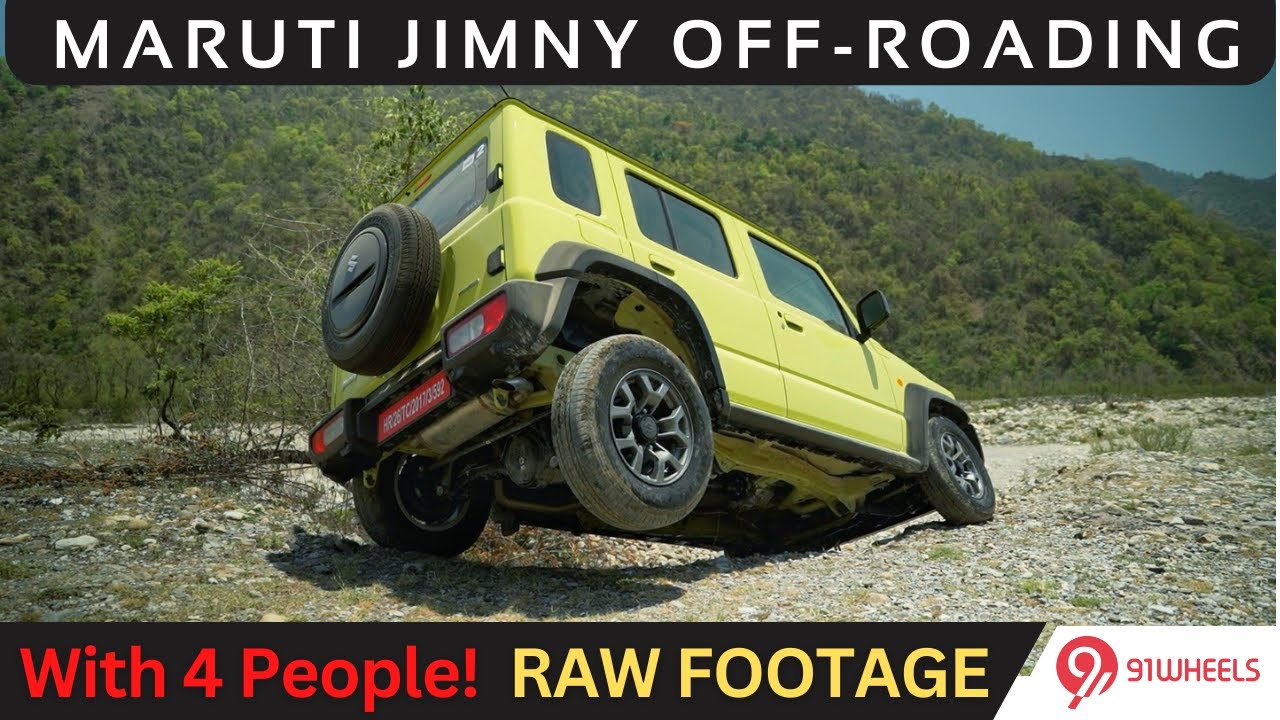 Maruti Jimny 5-door Off Roading Video || Raw Footage With Engine / Suspension Sound Maruti Jimny 5-door Off Roading Video || Raw Footage With Engine / Suspension Sound