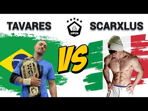 THIAGO TAVARES VS XCARLUX - STREET WORKOUT ULTIMATE BATTLES V WORLD CHAMPIONSHIP (SWUB V)