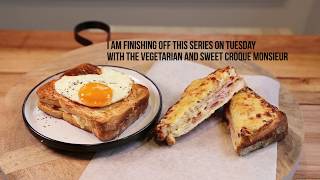 The 2 Ultimate Parisian Snacks: Croque Monsieur &amp; Croque Madame Sandwich (Tutorial)