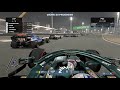 Vettel in Bahrain - TV Pod view (F1 2021 Gameplay)