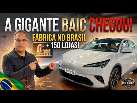 A montadora chinesa BAIC oficializou a sua chegada ao Brasil durante o Festival Interlagos 2026