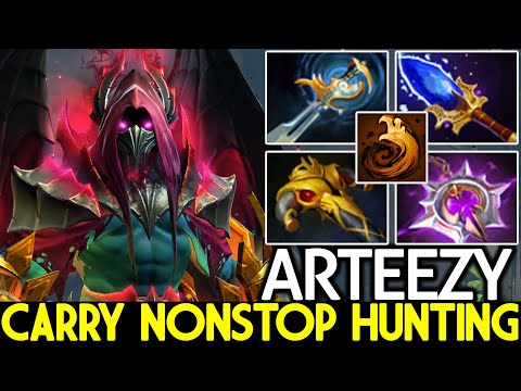 ARTEEZY [Night Stalker] New Imba Hard Carry Nonstop Hunting Dota 2