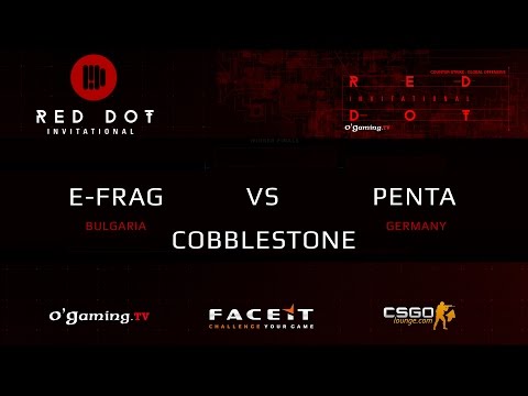 E-Frag vs PENTA - Map 2 - Cobblestone (Red Dot Invitational Closed Qualifier)