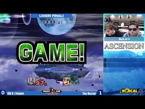 "Ascension 5/18/19" - Elk G | Ivayne (Wolf) v. The Doctor (Mario) - Losers Finals
