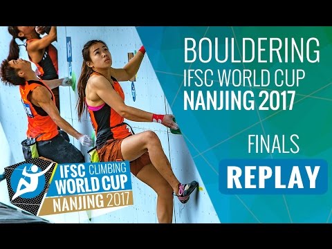 IFSC Climbing World Cup Nanjing 2017 - Bouldering - Finals - Men/Women