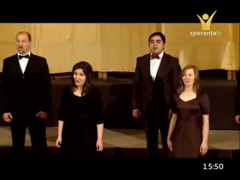 Grup coral Akord media - Puternic şi drept - pian Rareş Păltinean