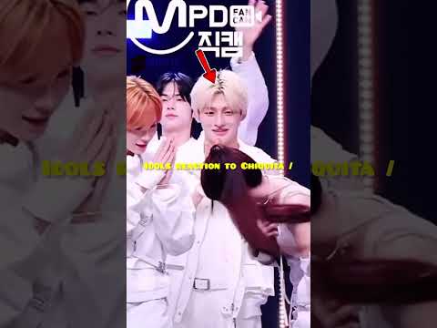 idols reaction to Chiquita #chiquita #babymonster #monstiez #shorts #shortvideo