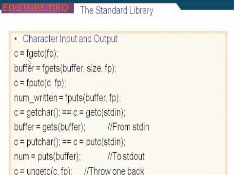 C Programming Tutorials  11 03