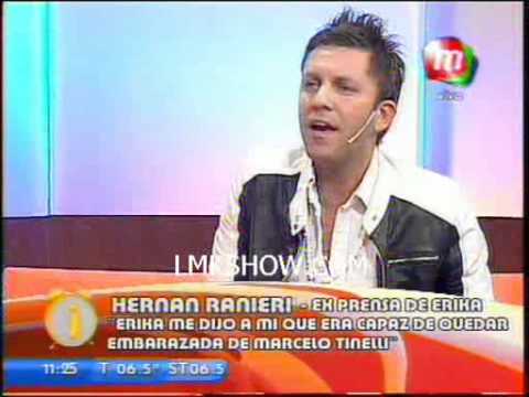 Ranieri "Erika estuvo con Tinelli"