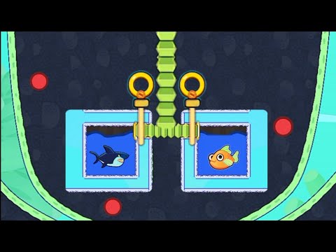 New save the fish game / New updated save  fish pull the pin mobile game / level 11917 - 11934