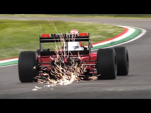 Historic Minardi Day 2019: Minardi F1 V12 Lamborghini, Tyrrell P34, McLaren MP4/5 V10, FW14...