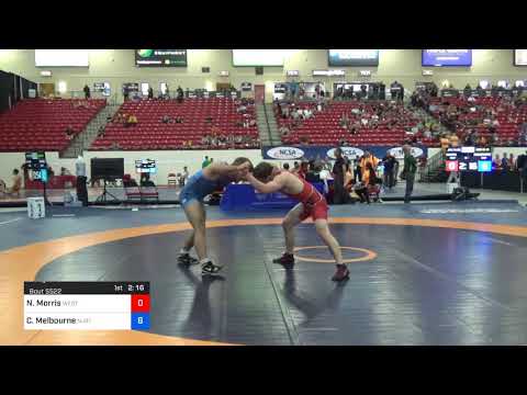 2018 Marine Corps US Open/UWW Junior Freestyle 74 Con 16 #1 - Nathan Morris (West) Vs. Conor Melbo